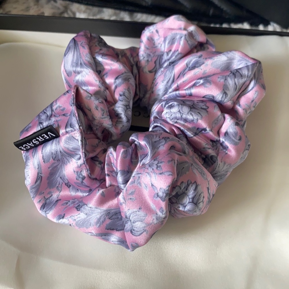 Versace hair scrunchie nwot